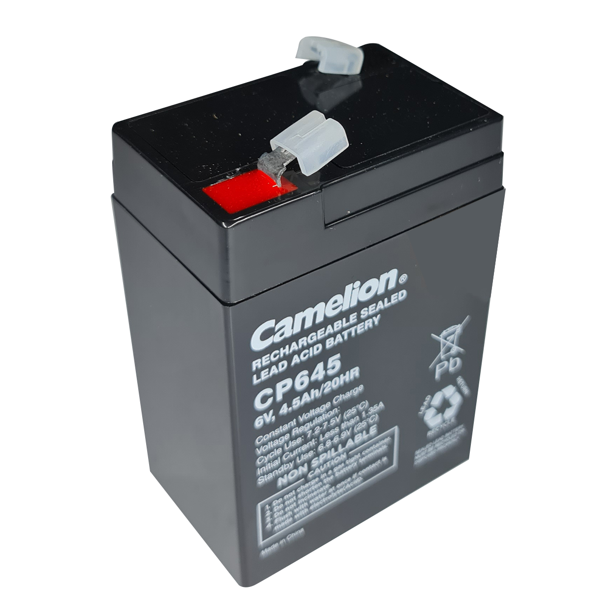 باتری سیلد اسید 6 ولت 4.5 آمپر ساعت کملیون مدل CP645