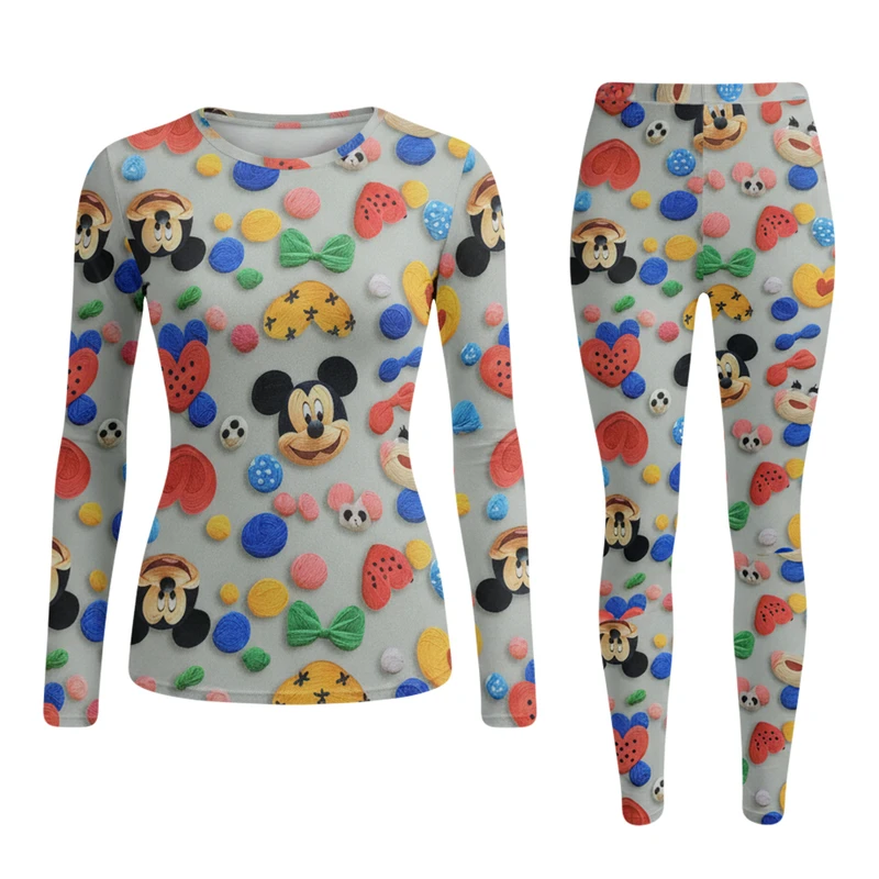 ست تی‌شرت آستین بلند و شلوار راحتی زنانه مدل آوید کد 108