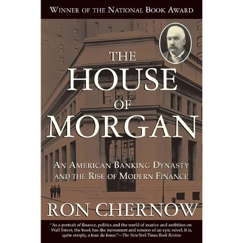 کتاب The House of Morgan اثر Ron Chernow انتشارات Grove Press
