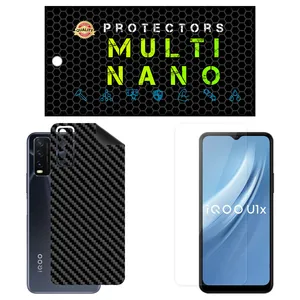 Multi Nano X-SFC Screen Protector For Vivo iQOO U1X with back skin