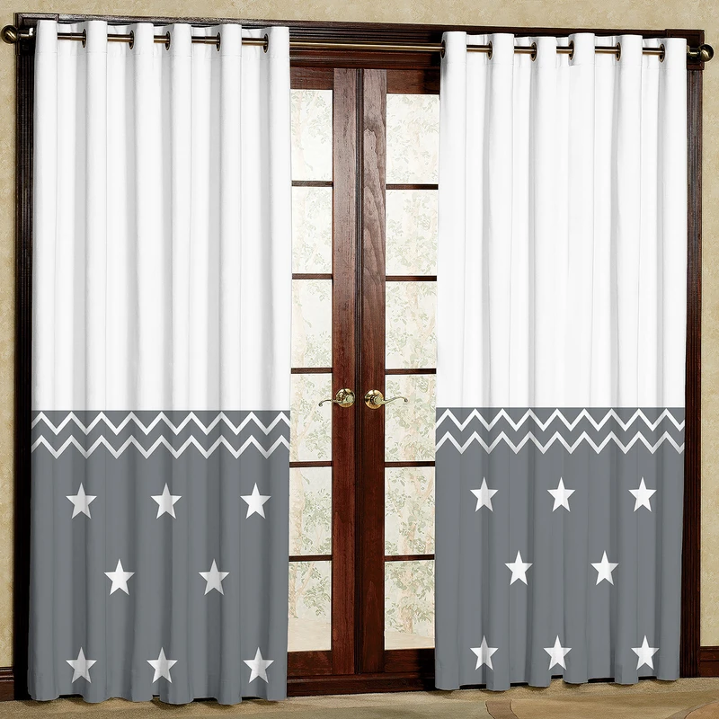 پرده مدل هازان پانچی کد m1152 سایز 140x280 سانتی متر