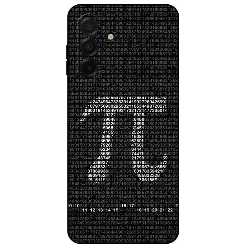 کاور مگافون طرح عدد پی مدل 7240 مناسب برای گوشی موبایل سامسونگ Galaxy A26 5G