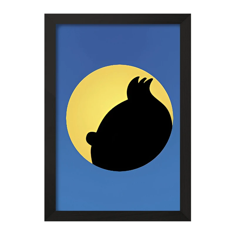 تابلو خندالو مدل تن تن (Tintin) کد F10332