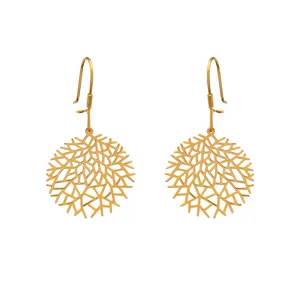 گوشواره طلا 18 عیار زنانه دُرج مدل DS13