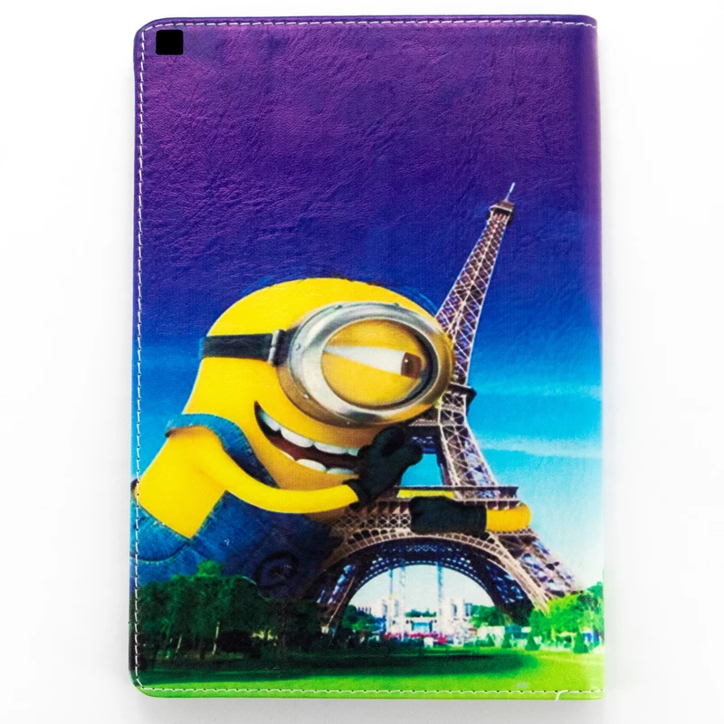 کیف کلاسوری مدل مینیون ایفل مناسب برای تبلت سامسونگ Galaxy Tab A 8.0 2019 LTE SM-T295