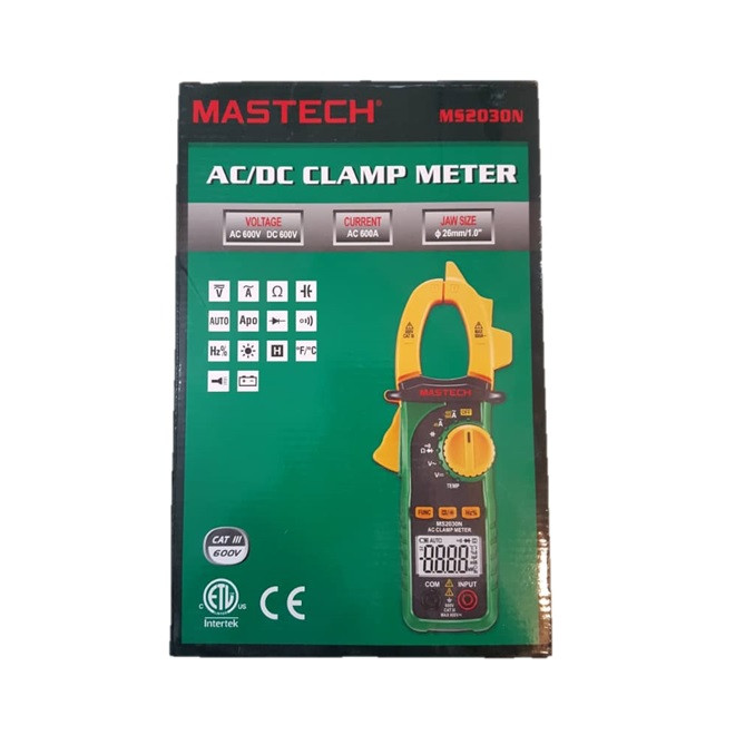 مولتی متر کلمپی مستک مدل MS2030N