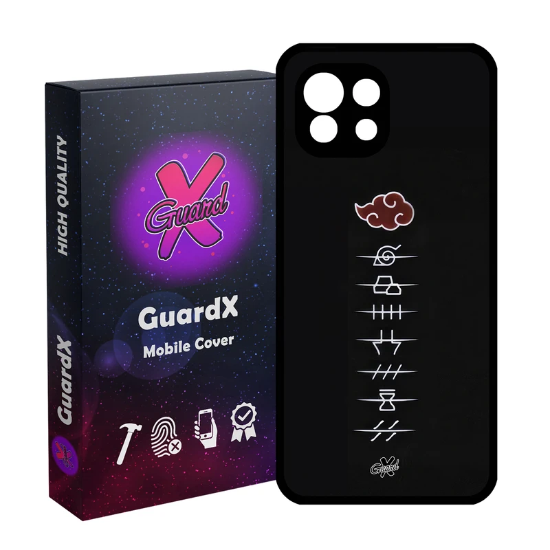 کاور گارد ایکس طرح Naruto Anime مدل Glass10586 مناسب برای گوشی موبایل شیائومی  MI 11 Lite