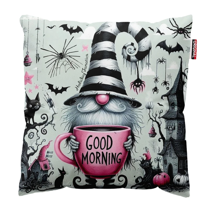 کوسن پاد آفرین مدل فانتزی طرح صبح بخیر کد PK403726 سایز 40*40 سانتی متر