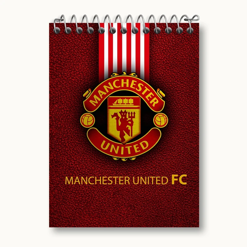 دفتر یادداشت 50 برگ خندالو مدل باشگاه منچستر یونایتد کد 26476