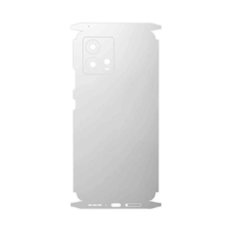 برچسب پوششی ماهوت مدل Matte-White-FullSkin مناسب برای گوشی موبایل موتورولا Edge 30 Fusion