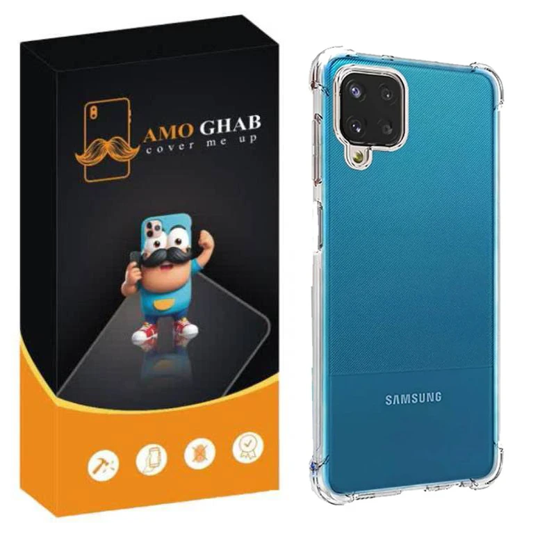 کاور عمو قاب مدل Crystal مناسب برای گوشی موبایل سامسونگ Galaxy A12 / M12