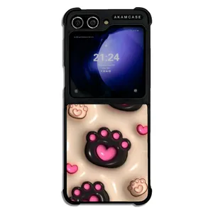 AKAM AMC-WSGZFLIP5-JELLY-59 Cover For Samsung Galaxy Z Flip 5