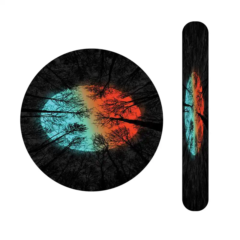 سوهان ناخن مندیکس مدل جنگل کد 513 به همراه آینه جیبی