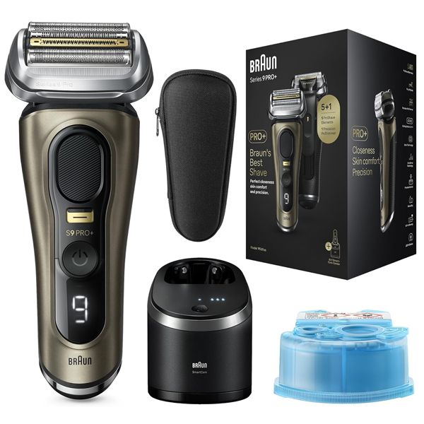 ماشین اصلاح موی صورت شارژی براون مدل 9569cc 9PRO Plus -  - 2