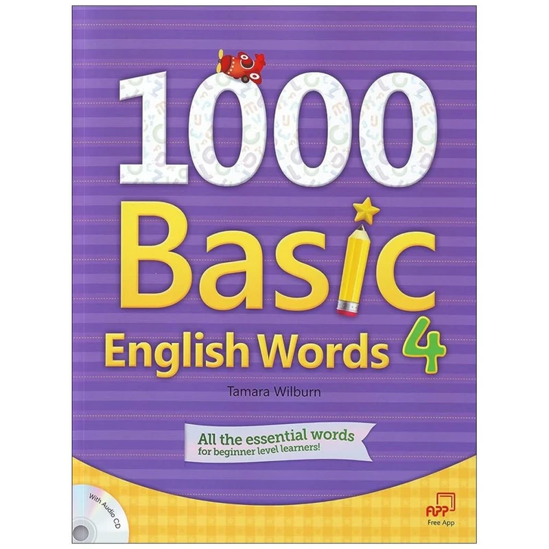 کتاب 1000Basic English Words 4 اثرTamara Wilburn نشر Compass Publishing