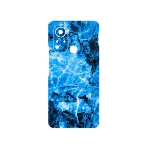 MAHOOT Blue Marble Cover Sticker for Infinix Hot 11s