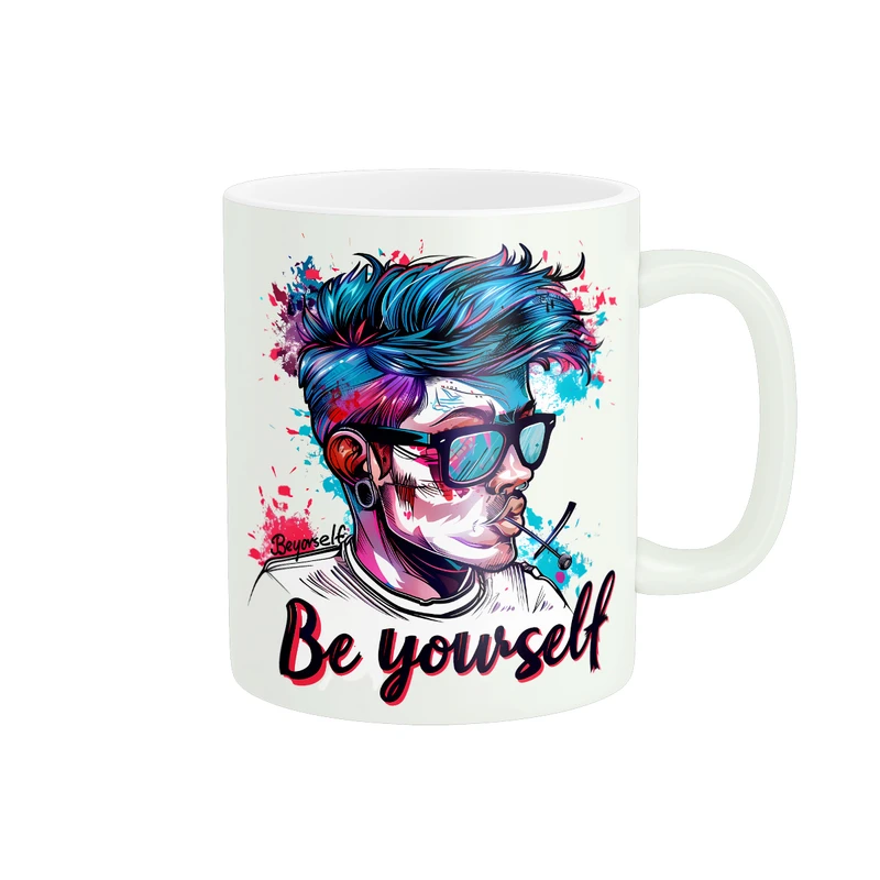 ماگ پادآفرین مدل انگیزشی طرح پسرانه کد PM1003