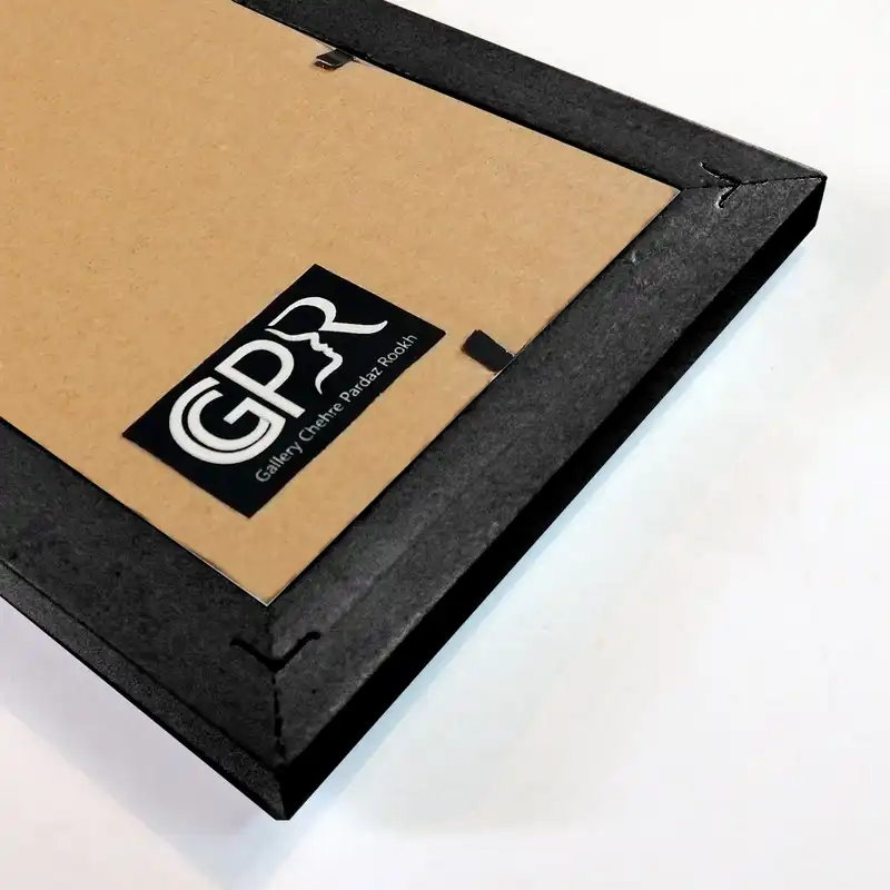 تابلو گالری چهره پرداز رخ مدل موتور سیکلت مسابقه ای طرح بی ام دبلیو کد GCPA_10024