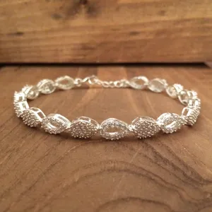 دستبند نقره زنانه  کد 3056