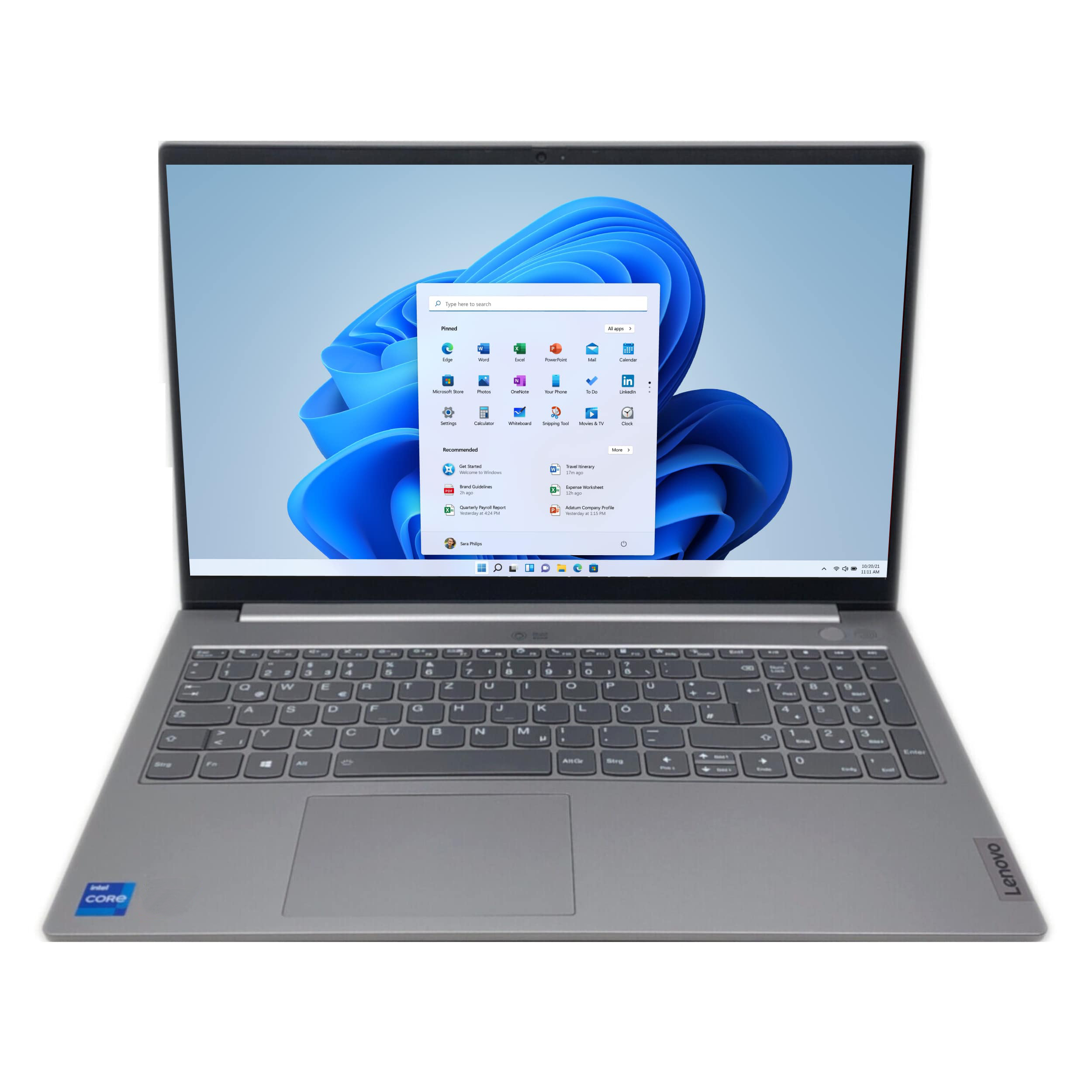 لپ تاپ 15.6 اینچی لنوو مدل ThinkBook 15 G2 ITL-i3 4GB 256SSD MX450