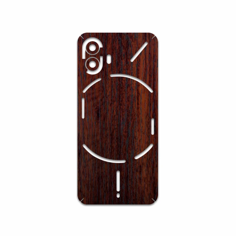 برچسب پوششی ماهوت مدل Red-Wood مناسب برای گوشی موبایل ناتینگ Phone 2