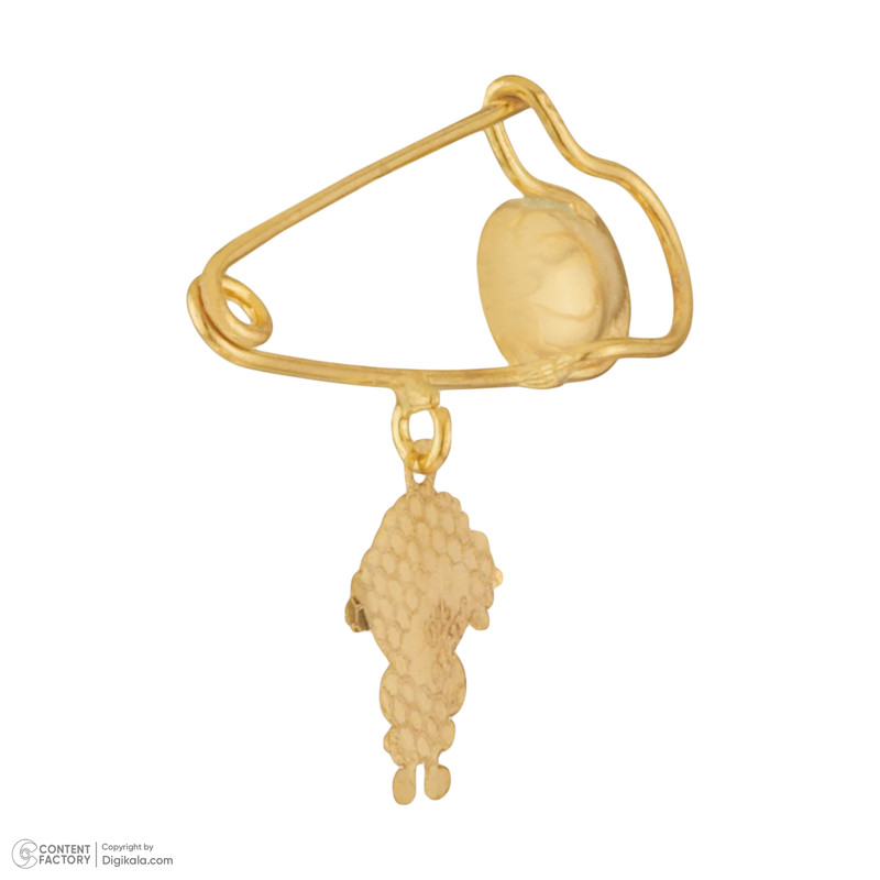 سنجاق سینه طلا 18 عیار گلدم مدل PE-1310015