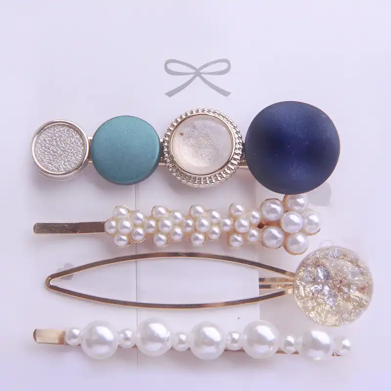 گیره مو زنانه مدل 1 مجموعه 7 عددی