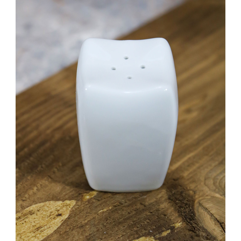 نمک پاش چینی مدل سفید بسته 6 عددی