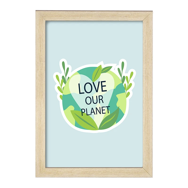 تابلو خندالو مدل حمایت از محیط زیست کد 25925