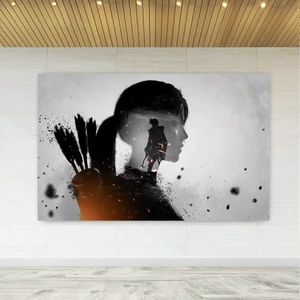 استیکر طرح گیم Tomb raider مدل SDA1728