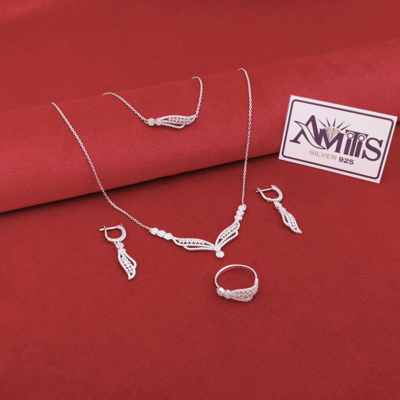 سرویس نقره زنانه مدل AMT-N207 سرویس نقره زنانه مدل AMT-N207