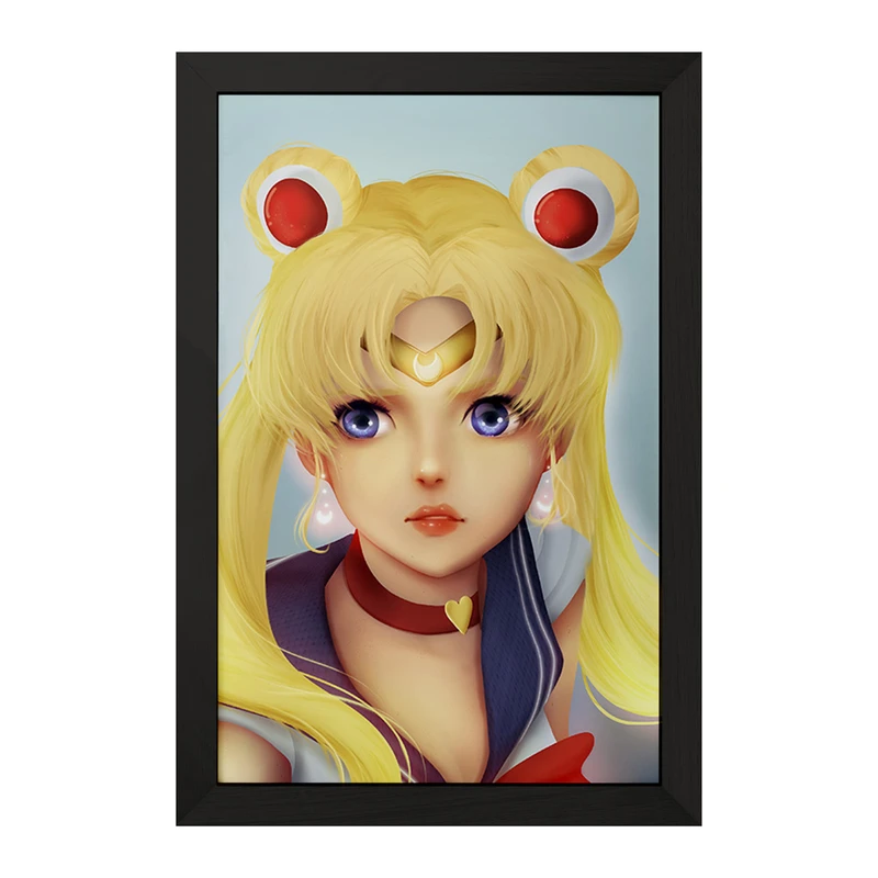 تابلو خندالو مدل انیمه سیلور مون (Sailor Moon) کد F561
