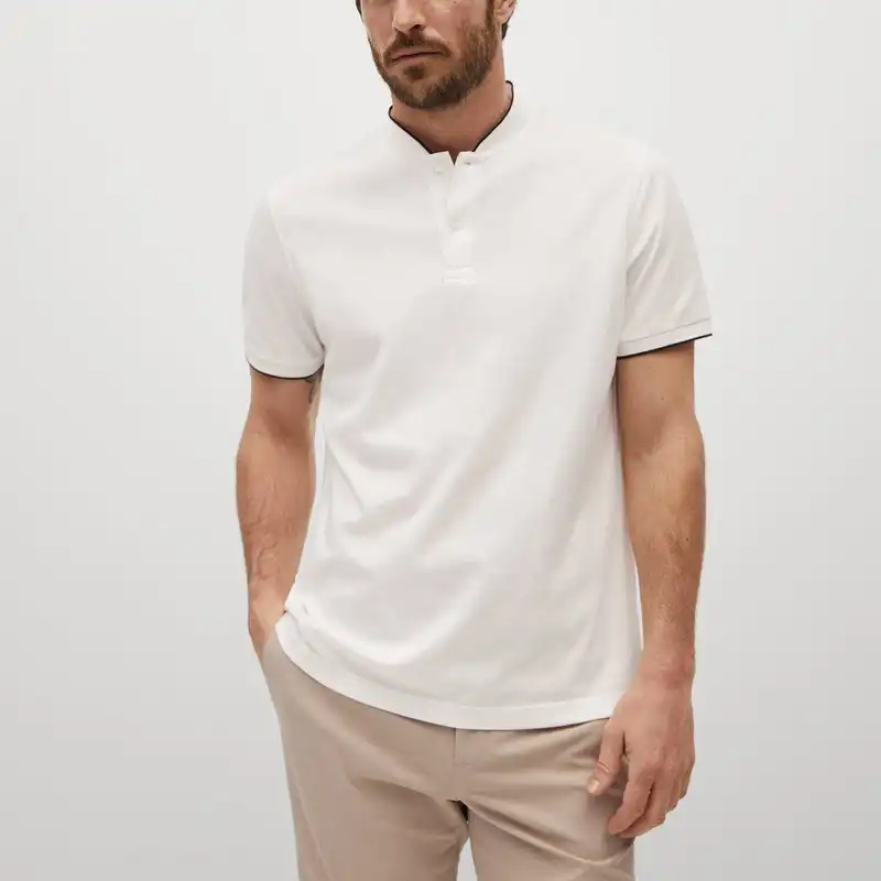 پولوشرت آستین کوتاه مردانه مانگو مدل OW910BRA