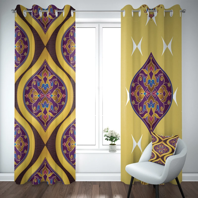 پرده مدل b1256 سایز 140×280 سانتی متر