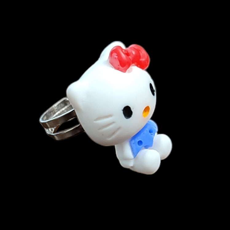 انگشتر دخترانه مدل هلو کیتی