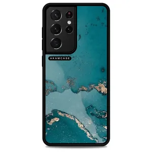 AKAM AMC-WSGS21U-MARBLE-37 Cover For Samsung Galaxy S21 Ultra