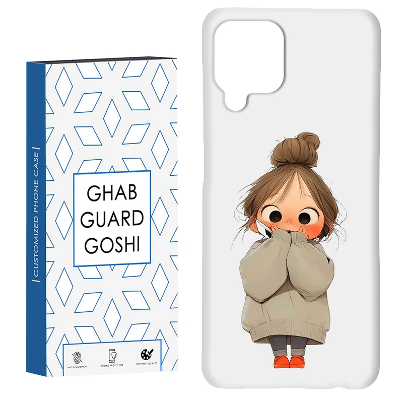 کاور قاب گارد گوشی طرح دختر ملوس کد Dimo-957 مناسب برای گوشی موبایل سامسونگ Galaxy A22 4G / Galaxy M32 4G