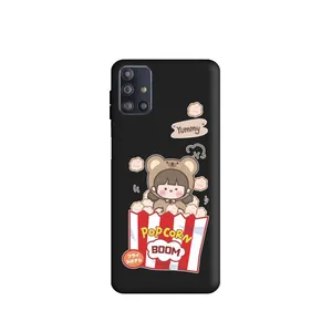 کاور طرح پاپ کرن دخترانه کد m2444 مناسب برای گوشی موبایل سامسونگ Galaxy M31s 