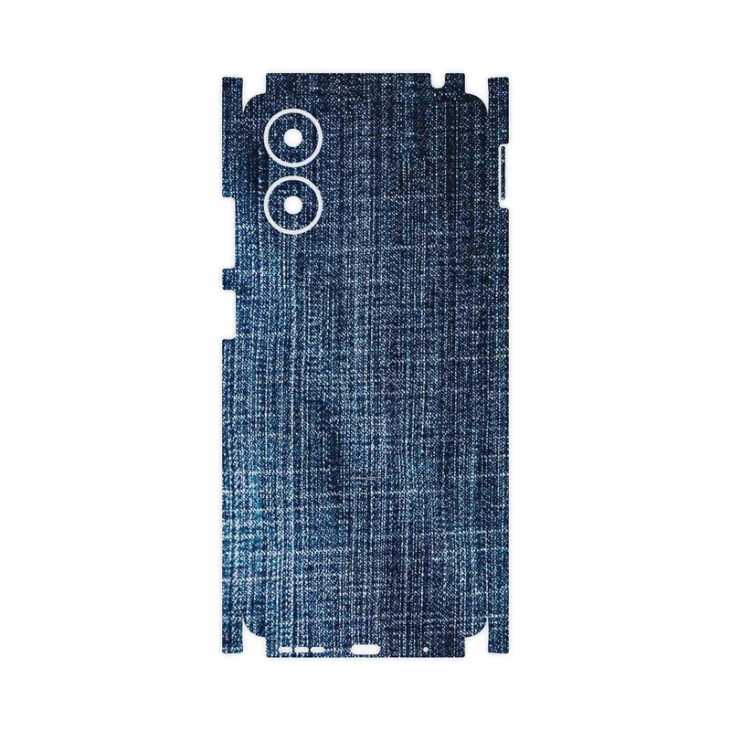 برچسب پوششی ماهوت مدل Fabric Texture 3-FullSkin مناسب برای گوشی موبایل موتورولا Moto G04s