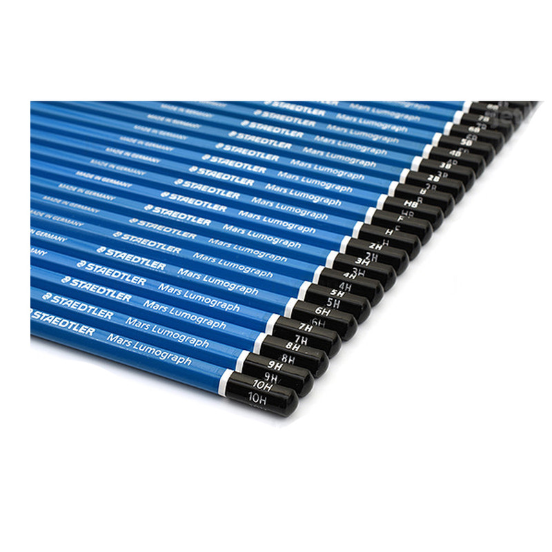 مداد استدلر مدل staedtler lumograph 24 L بسته 24 عددی