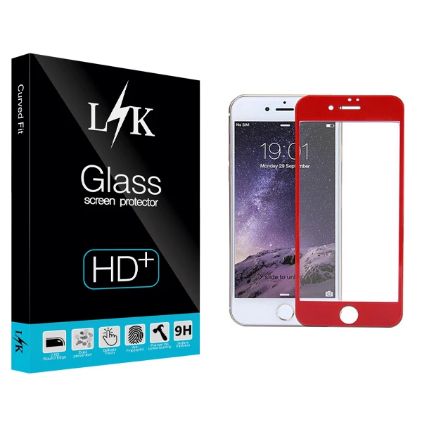 محافظ صفحه نمایش ال کی مدل +LITE مناسب برای گوشی موبایل اپل iphone 6/7/8