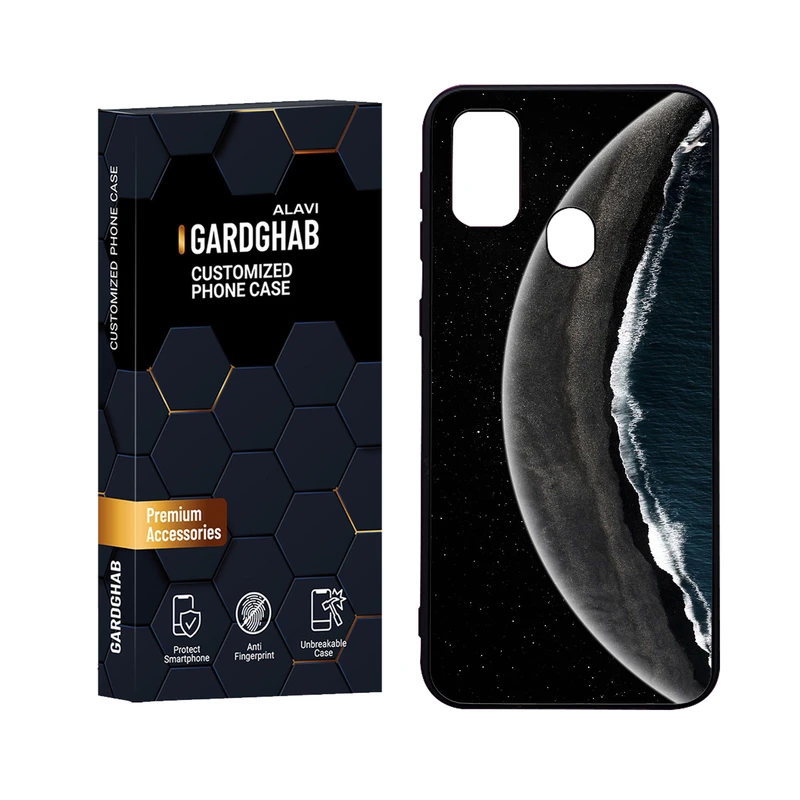 کاور گارد قاب علوی مدل Glass مناسب برای گوشی موبایل سامسونگ Galaxy M21