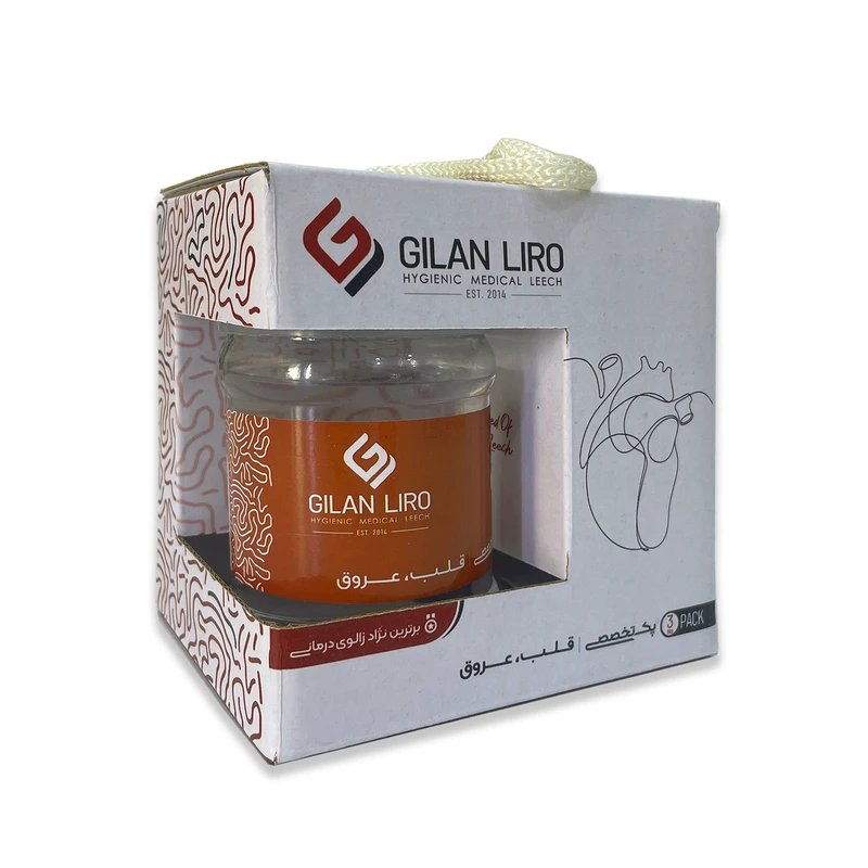 زالوی گیلان لیرو مدل قلب و عروق بسته 10 عددی