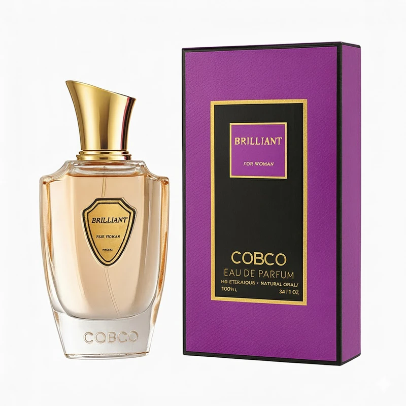 ادوپرفیوم زنانه کوبکو  مدل  BRILLIANT با رایحه گرم حجم 100 میلی‌لیتر