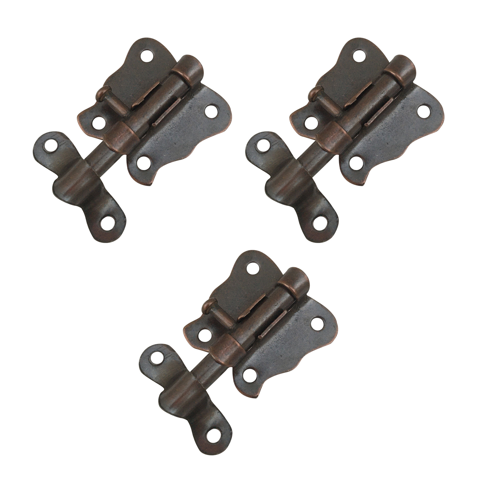 قفل کشویی پروانه‌ای مدل 818 بسته 3 عددی