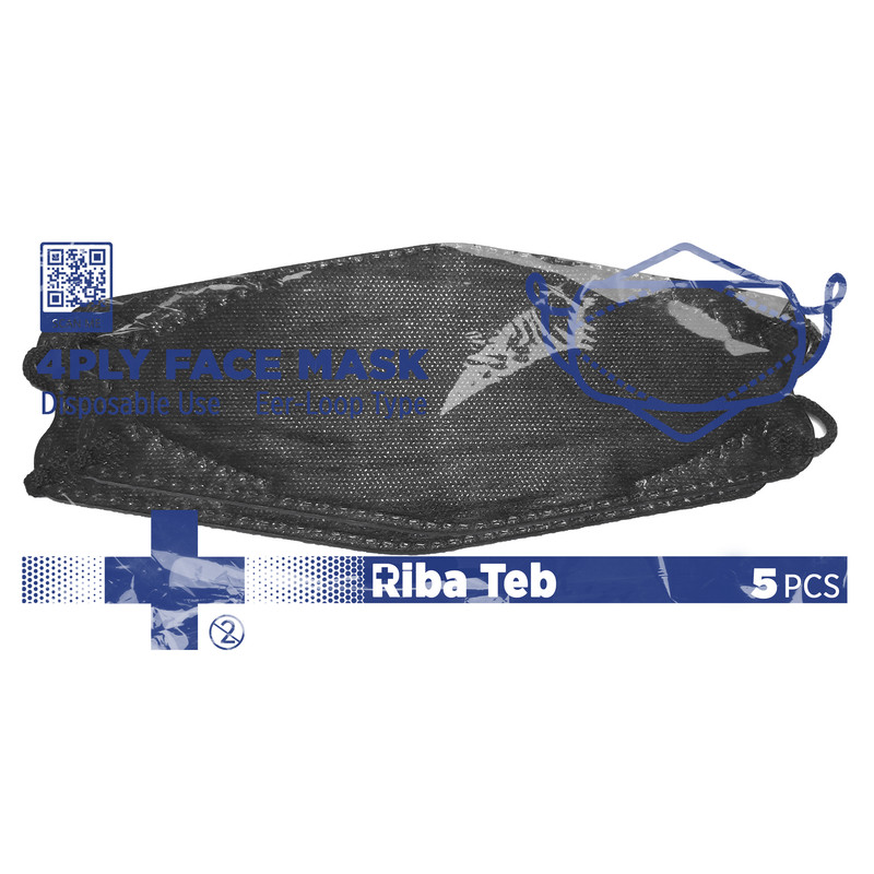 ماسک تنفسی ریباطب مدل کوانتوم کد 2 بسته 5 عددی ماسک تنفسی ریباطب مدل کوانتوم کد 2 بسته 5 عددی