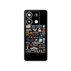 MAHOOT Friends 2 Cover Sticker for Xiaomi Redmi Note 13 Pro 5G