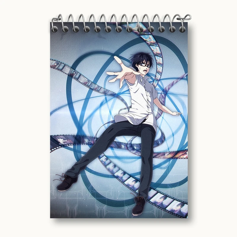 دفتر یادداشت 50 برگ خندالو مدل ساتورو انیمه اریزد کد 32218