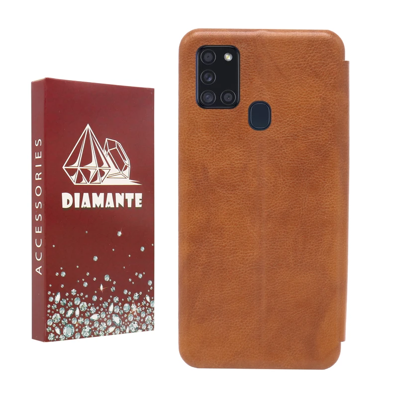 کیف کلاسوری دیامانته مدل مومکس مناسب برای گوشی موبایل سامسونگ Galaxy A21s