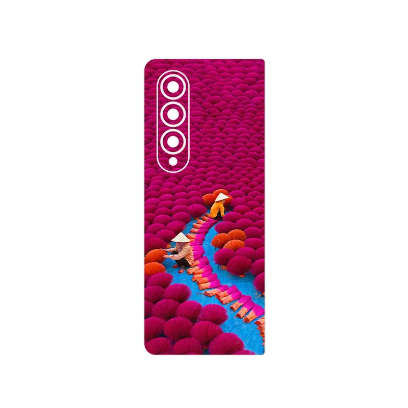 برچسب پوششی ماهوت مدل Vietnam Incense Wood Farms مناسب برای گوشی موبایل سامسونگ Galaxy Z Fold4